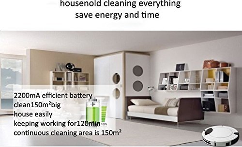 Anti-Fall Ultra Quiet Floor Sweeper Robotic Vacuum Cleaner Vacuum Cleaning Robot(Sweep, Mop, Vacuum, Sterilization... N10