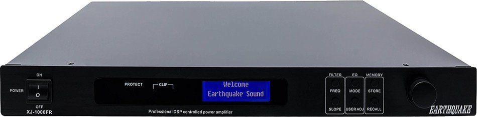 Earthquake Sound XJ1000FR DSP 2-Channel Class "J" Amplifier N3