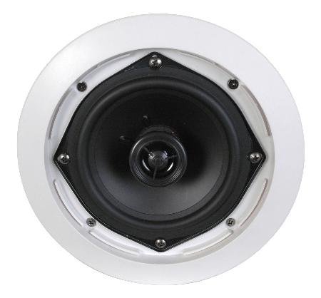 Flush-mount In-Ceiling Speakers 4" 2-way Pair