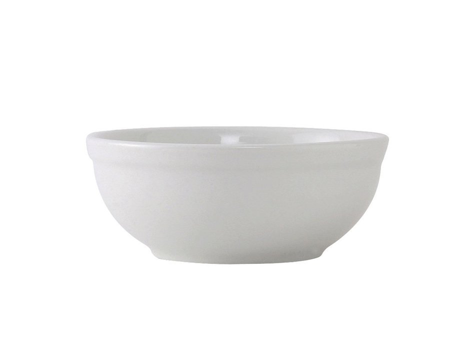 Tuxton ALB-1503 Vitrified China Alaska/Colorado Accessories Nappie, 17 oz, 5-3/4", Porcelain White (Pack of 36)