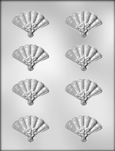 CK Products 1- 3/8-Inch Open Fan Chocolate Mold