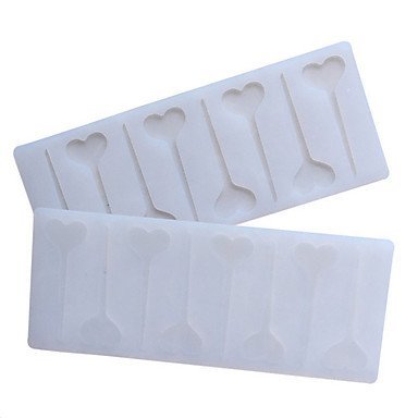 Y&XL&H Silicone Haert Shape Chocolate Mold Cake Chocolate Plugin Mould Baking Accessories Cake Decorating N3