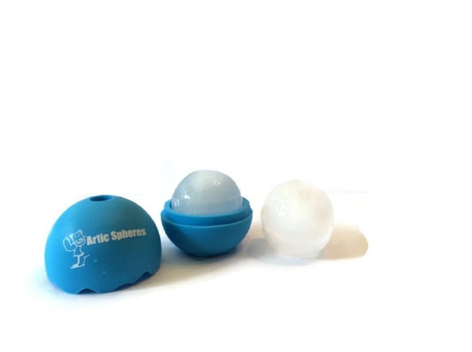 Artic Spheres Ice Molds - 4 Pack - 2.5" Silicone Ice Rounds N2