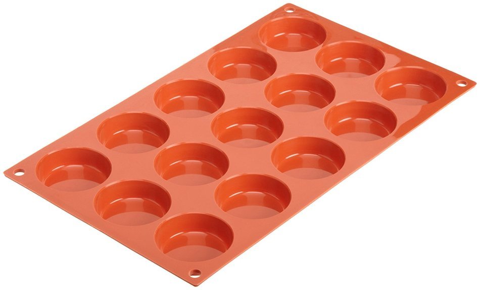 Silikomart Siliconflex Flan Mold, .71 Inch x 3.14 Inch N3