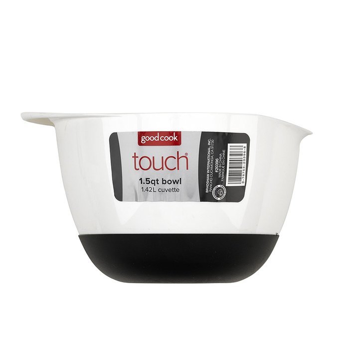 Good Cook Touch Plastic Mixing Bowl, 1.5-Quart N2