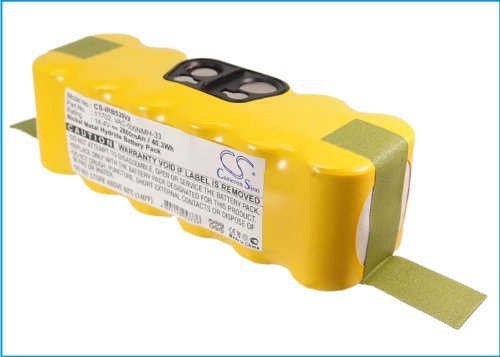 Battery2go Battery fit to iRobot Roomba 540, Roomba 562, Roomba 532, Roomba 500, Roomba 580, Roomba 780 N4