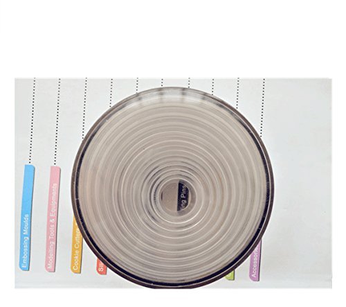 Anyana 9pcs set Circle Plastic Cookie Cutter Cake Mould Tool Kitchen Tool Sugar Paste Baking Mould Cookie Pastry N2