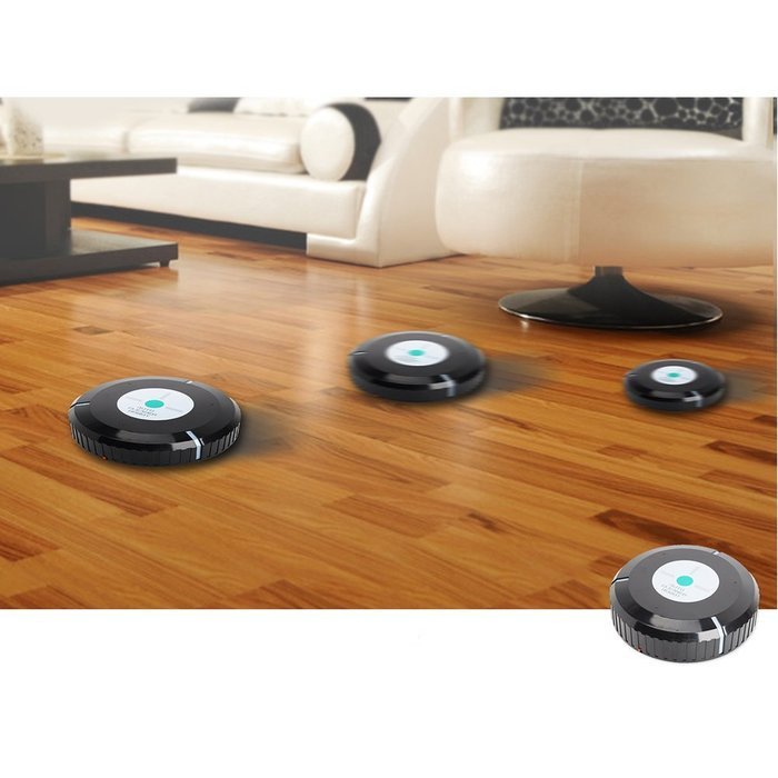 2 Sets Wireless Home Robotic Smart Auto Cleaner Robot with 30 Pcs Microfiber Tissue Remove Dust Cleaning Helper... N7