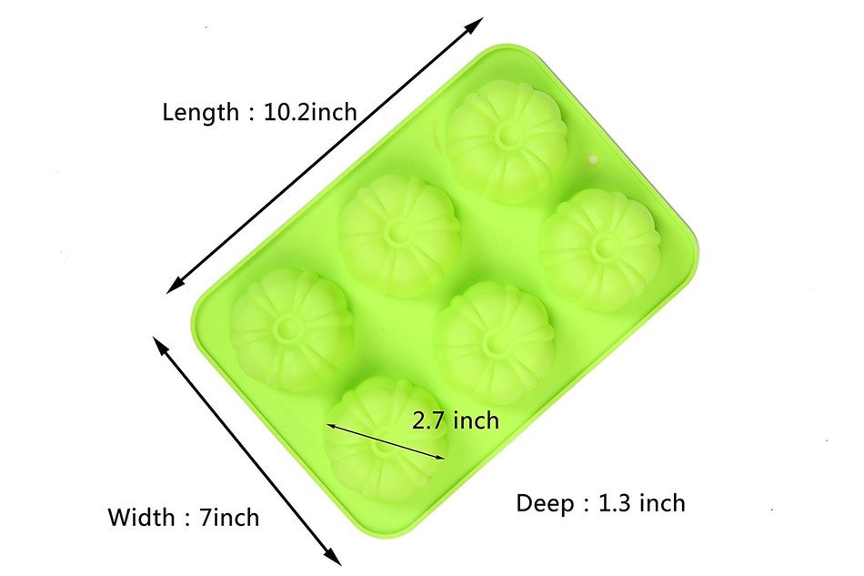 IHOMECOOKER 4PC Silicone Christmas Baking Mold Set Christmas Tree Snowflakes Snowman Cake Mold Set N5