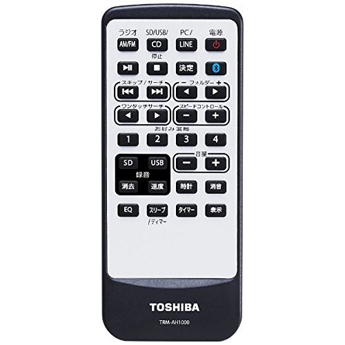 TOSHIBA Bluetooth corresponding Aurex SD / USB / CD radio TY-AH1000S N4
