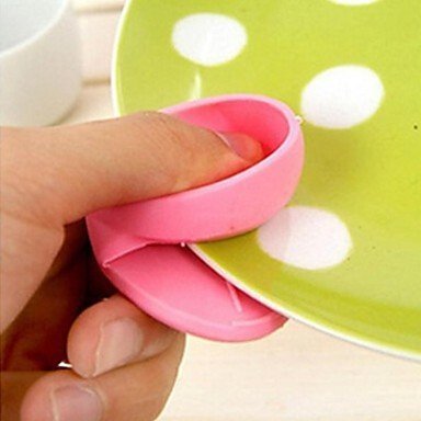 Sher Microwave Oven Mitts Kitchen Cooking Silicone Nonslip Insulated Glove Random Color N2