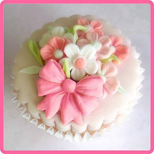 Genenic Diy Chocolate Fondant Bow Mold Mould Cake Decorating N2