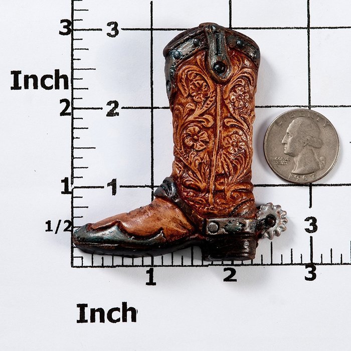 Cowboy Boot Silicone Mold Make Your Own Western Chocolate, Fondant, Candy, Soap, Resin, Clay, Wax, Flexible and...