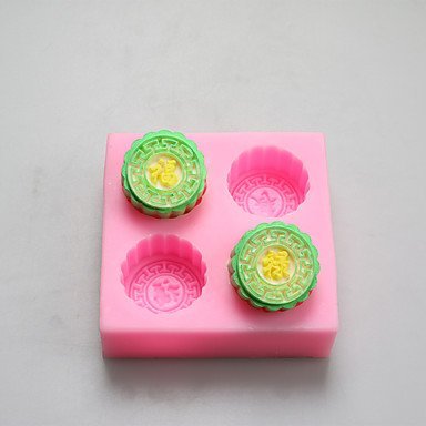 Sher Fu Lu Shou Xi Chinese Word Shape Chocolate Silicone Molds,Cake Molds,Soap Molds,Decoration Tools Bakeware N2