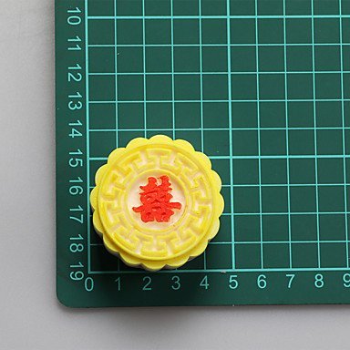 Sher Fu Lu Shou Xi Chinese Word Shape Chocolate Silicone Molds,Cake Molds,Soap Molds,Decoration Tools Bakeware N3