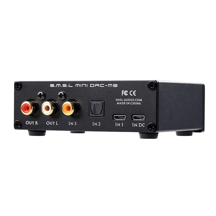 SMSL M3 USB/Optical fiber/ Coaxial Function Hi-Fi Audio Decoder All-in-one Amp N5