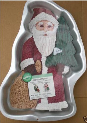 Wilton Cake Pan: Old World Santa (2105-2041, 1999)