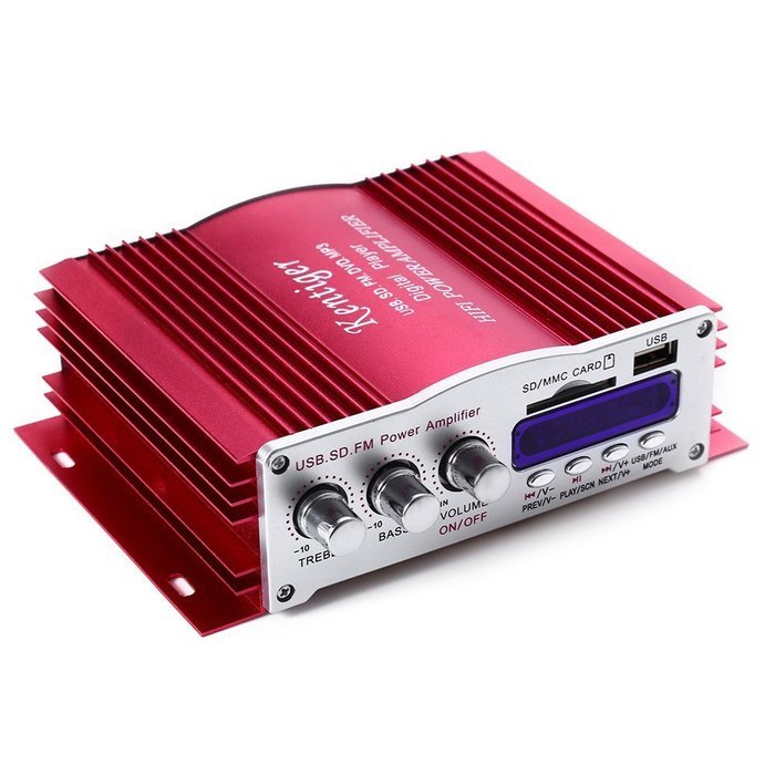 Robolife Kentiger 2008 Power Failure Memory Function IR Control FM MP3 USB Power Amplifier 4 Channel with Remote... N4