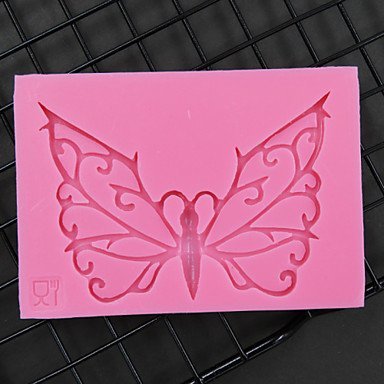 Y&XL&H Large Butterfly Silicone Mold for Soap ,Silicone Lace Mold,Fondant Baking Molds,Cake Decorating Tools N2