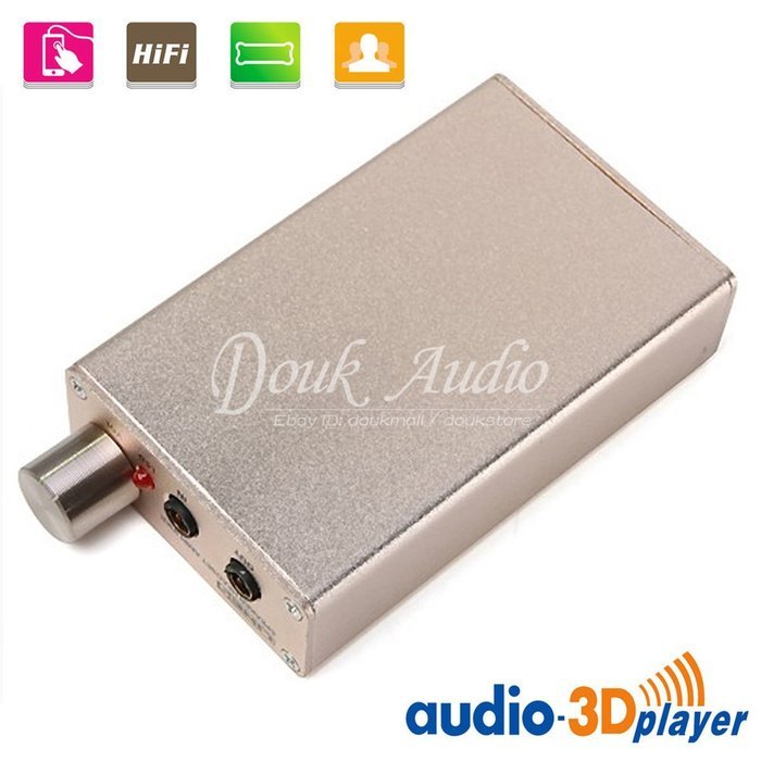 Nobsound Mini Portable Audio HiFi Headset amp Digital Headphone Amplifier for Mobile/PC N3