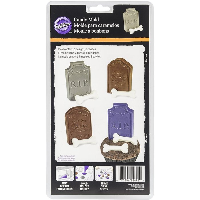 Wilton 2115-2498 Tombstone Candy Mold