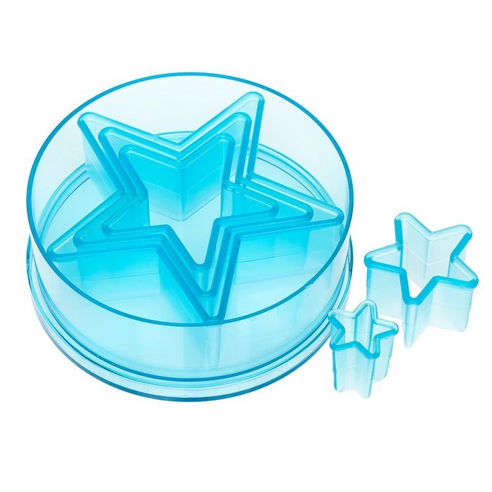 Ateco 5750 5-Piece Plain Cutter Set, Star