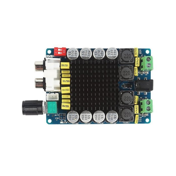 SainSmart TDA7498 Class D 2X100W Dual Channel Audio Stereo Digital Amplifier Board N3