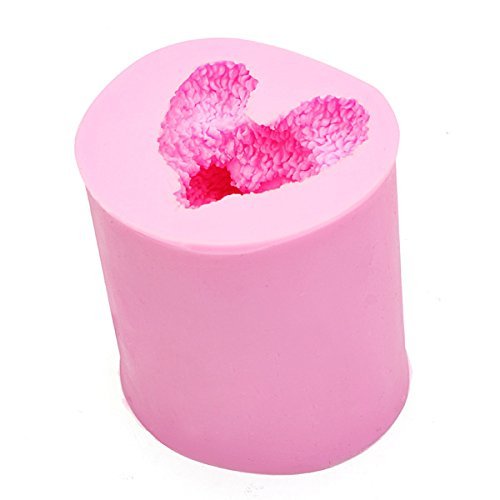 Bluelover 3D Cute Little Bear Silicone Mold Fondant Chocolate Soap Mould N5