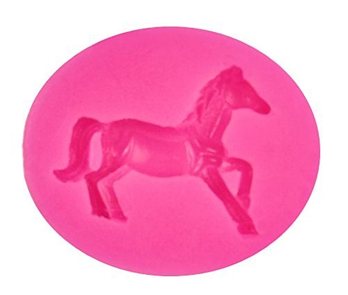 Horse Mini Silicone Mold for Fondant, Gum Paste, Chocolate, Crafts N2