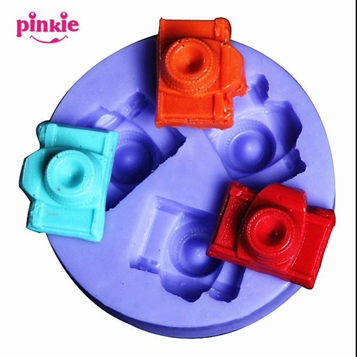 Pinkie Tm Camera Fondant Cake fondant molds, silicone cake mould,fondant cake decorating tools wholesale