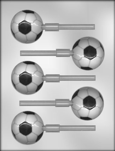 CK Products 2" Soccer Ball Sucker Choc Mold