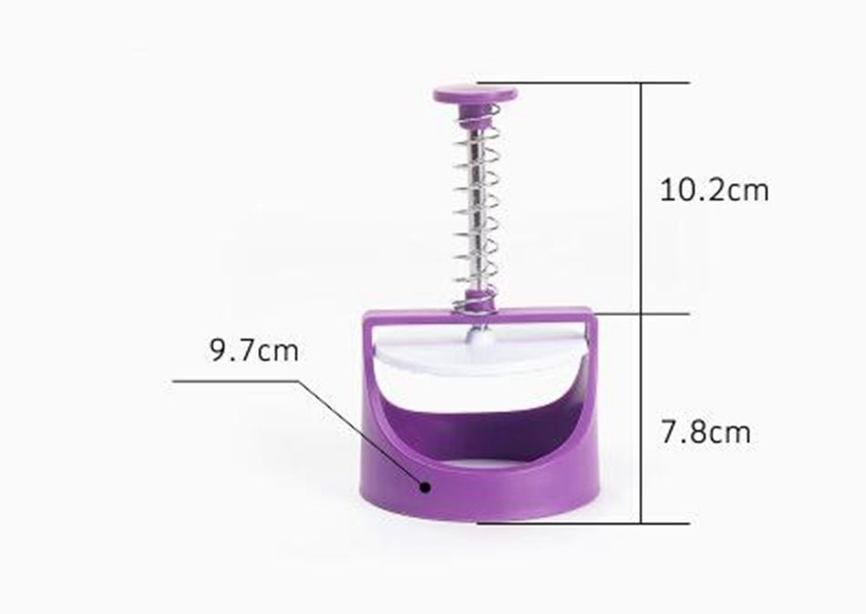 Aprince Burger Press, Hamburger Patty Maker, Hamburger Presser (White - Square Plastic) N27