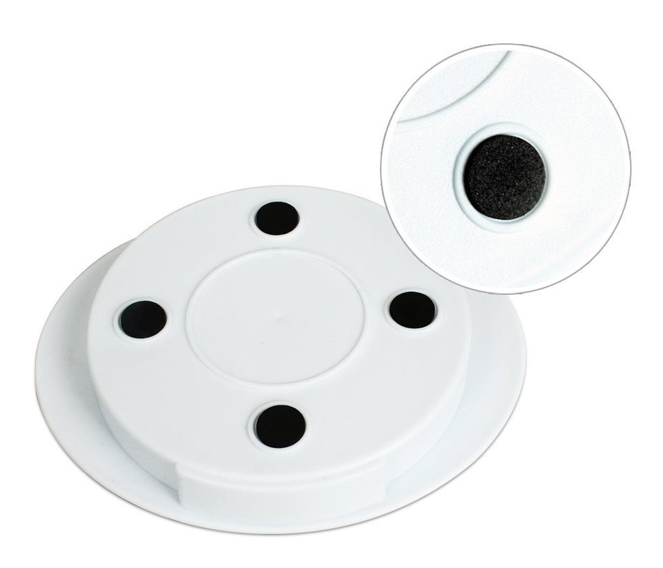Aprince Burger Press, Hamburger Patty Maker, Hamburger Presser (White - Square Plastic) N29