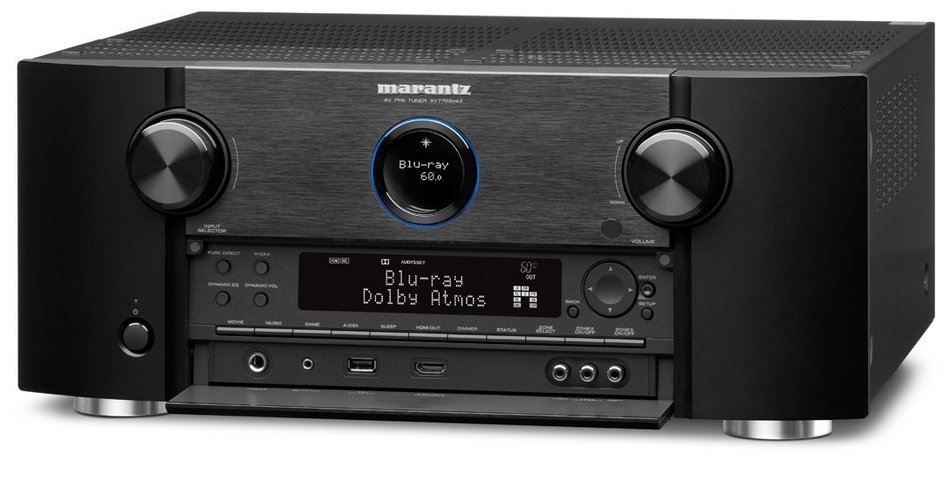 Marantz AV7702MK2 M11.2 Channel Max Processing Full 4K Ultra HD AV Pre Tuner with Bluetooth and Wi-Fi N6
