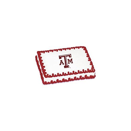 NCAA Texas A&M University ~ Edible Cake Image Topper