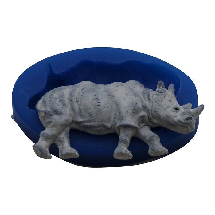 First Impressions Molds A173 Silicon Baking Mold, Rhino N2