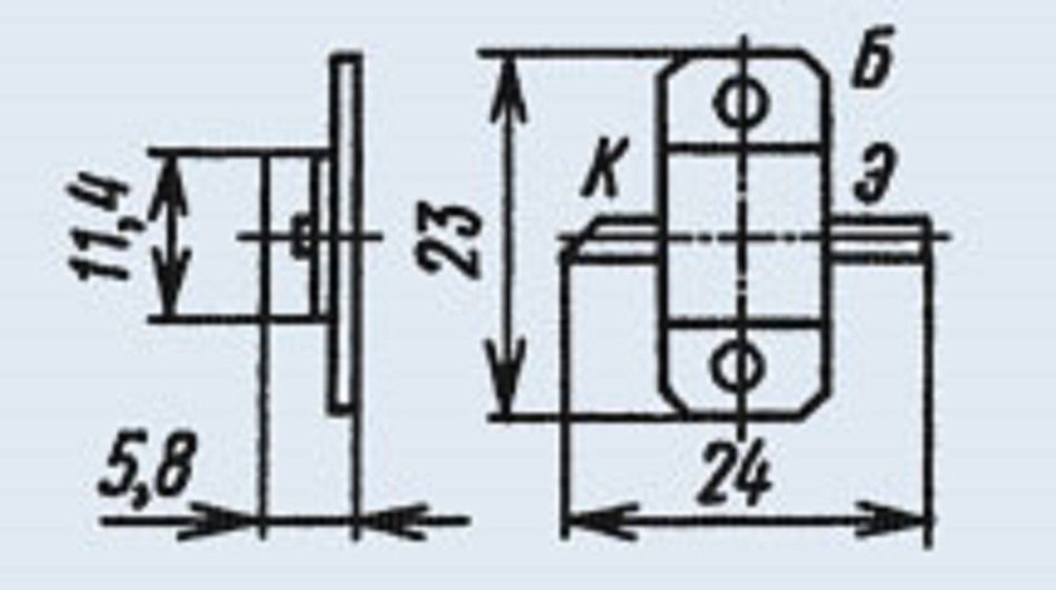 Transistors silicon KT984A USSR 1 pcs N2