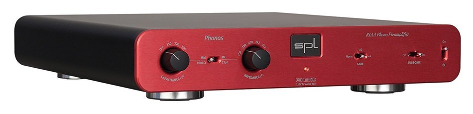 SPL Phonos ProFi MM/MC Adjustable Phono Preamp (Red) N3