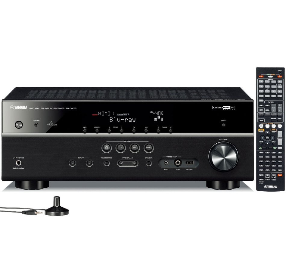 Yamaha RX-V475 5.1-Channel Network AV Receiver with Airplay N3