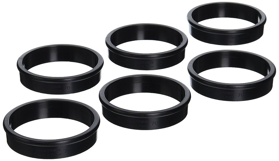 Matfer Bourgeat Exoglass Tart Rings, 4-Inch