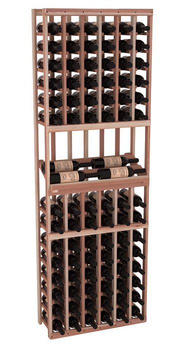 Wine Racks America Redwood 6 Column Side Display Kit. 13 Stains to Choose From! N9