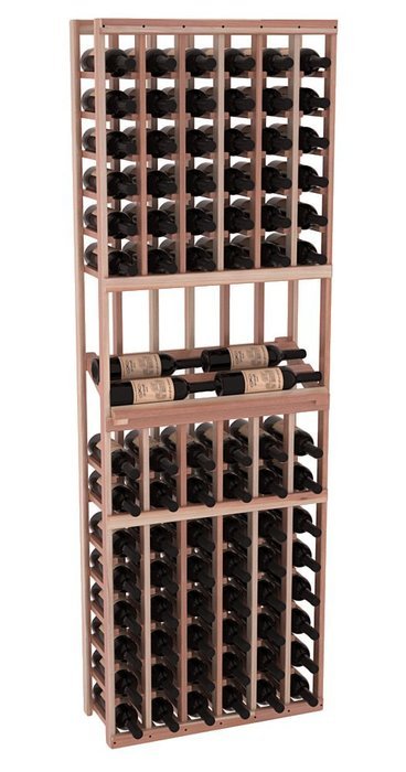 Wine Racks America Redwood 6 Column Side Display Kit. 13 Stains to Choose From! N11