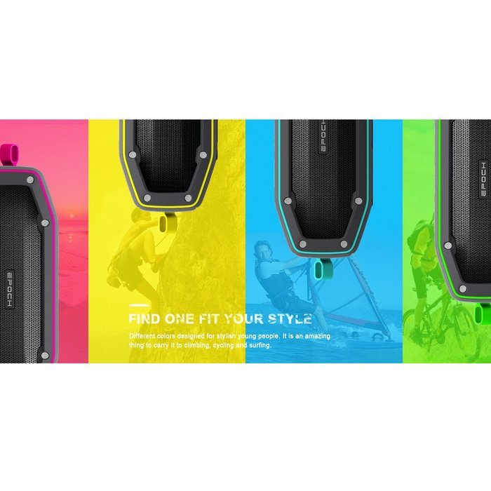 Multi-function bluetooth 4.1 outddoor waterproof speaker with MIC,10w stereo double unit sound play music for... N2
