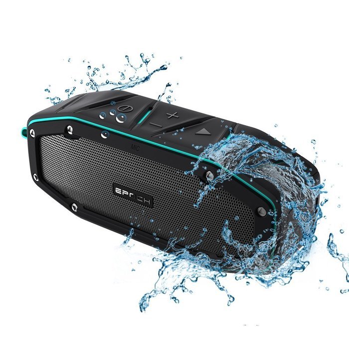Multi-function bluetooth 4.1 outddoor waterproof speaker with MIC,10w stereo double unit sound play music for... N3