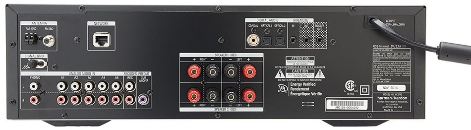 Harman Kardon HK 3770 2-Channel Stereo Receiver with Network Connectivity and Bluetooth N3