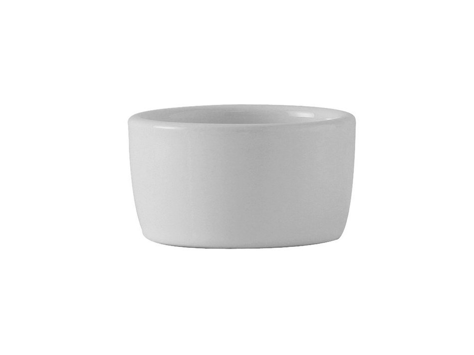 Tuxton BWX-0203 Vitrified China Pipkin, 2 oz, 2-1/2", White (Pack of 48)