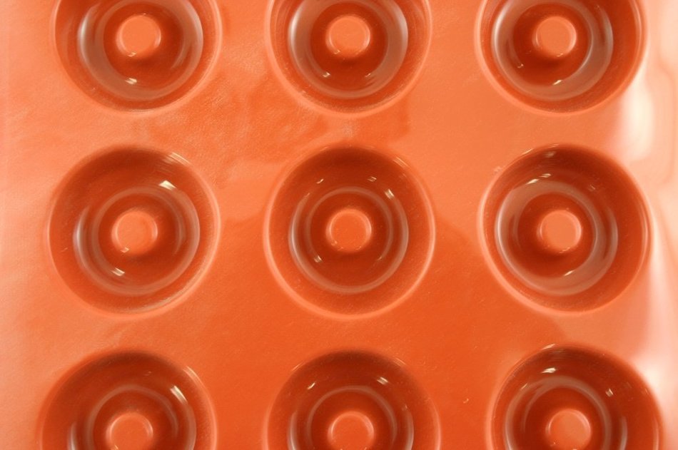 World Cuisine Non-Stick Silicone Mold, Savarin, Mini N2