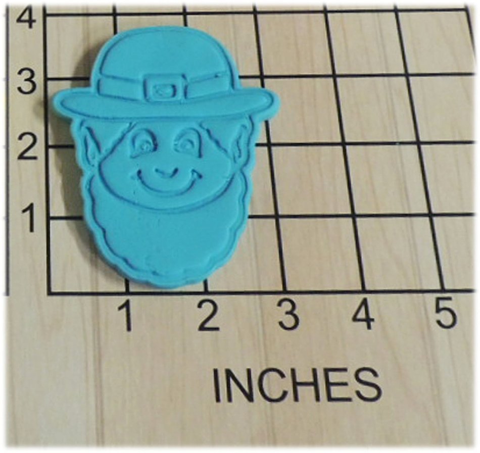 Leprechaun Saint Patrick's Day Fondant Cookie Cutter and Stamp #1089 N2