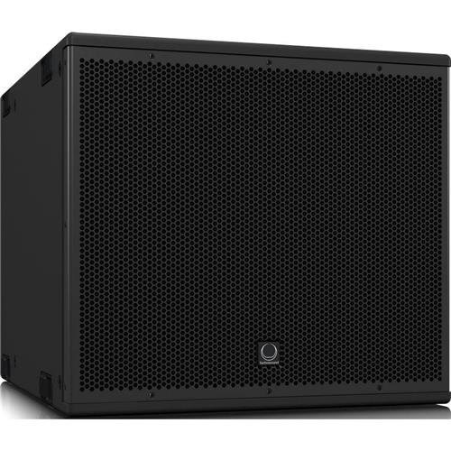 Turbosound NuQ115B 15" Front-Loaded Subwoofer, 2000W Peak Power, Black N3