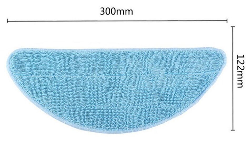 3-pack Mircofiber Mopping Cloth For Ecovaces CR121 Cleaner Cloth N2
